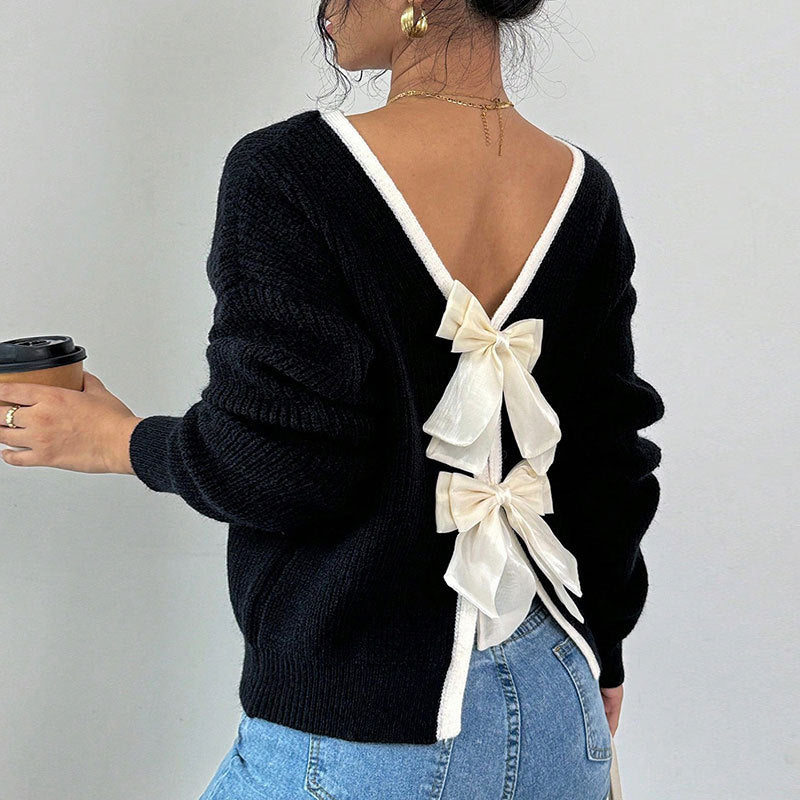 PREORDER: Dakotah Bow Sweater 10.13.25 osym