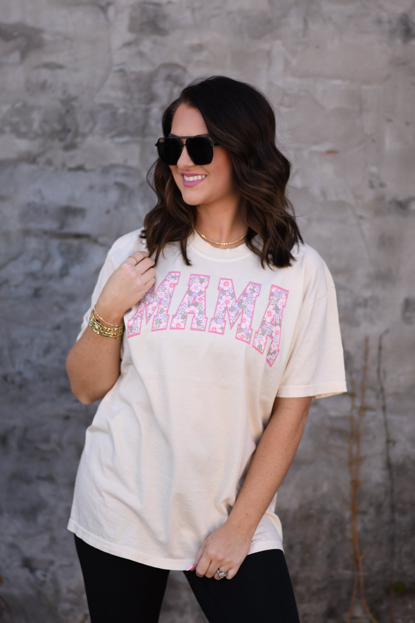 Mama Floral Tee