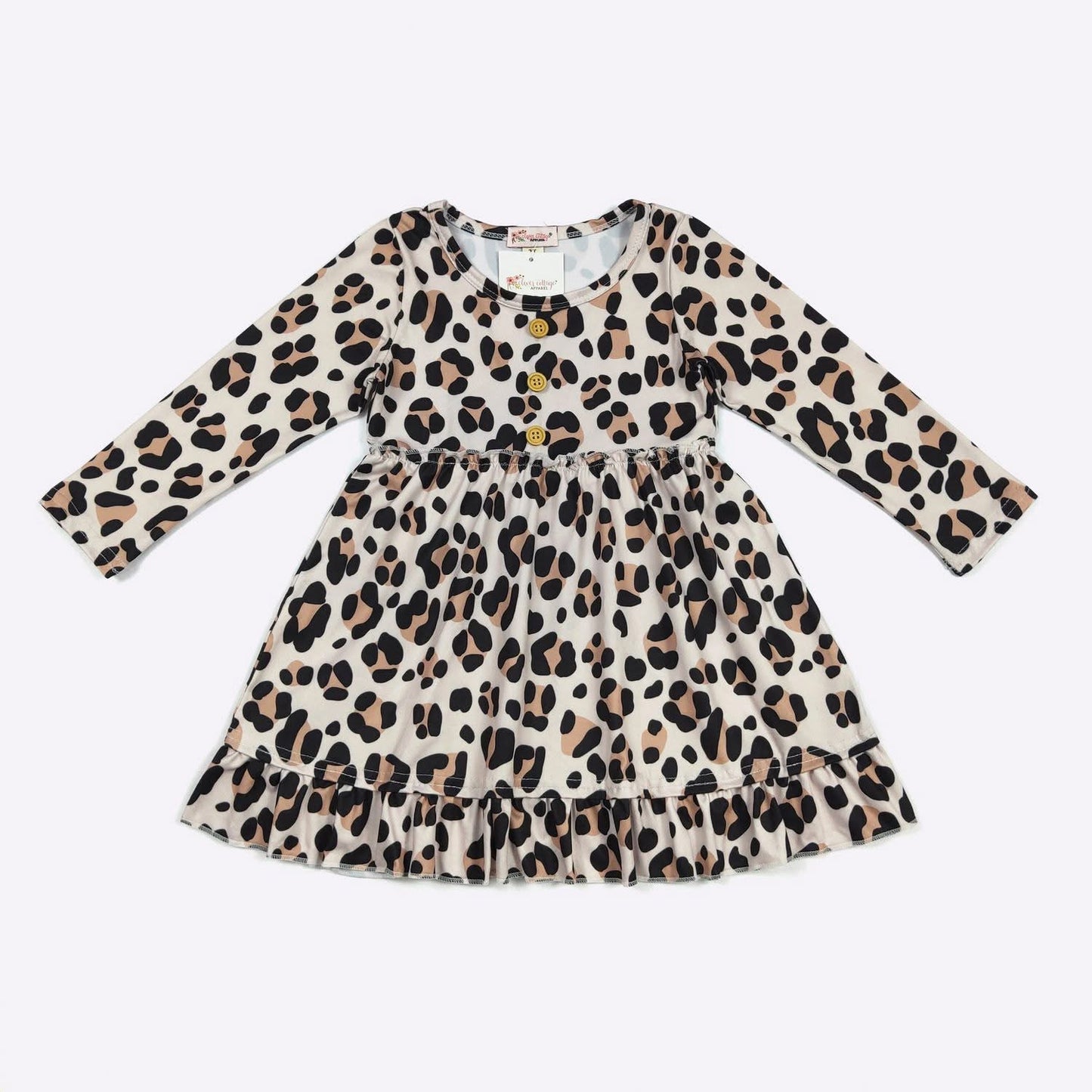 Leopard Long Sleeve Dress
