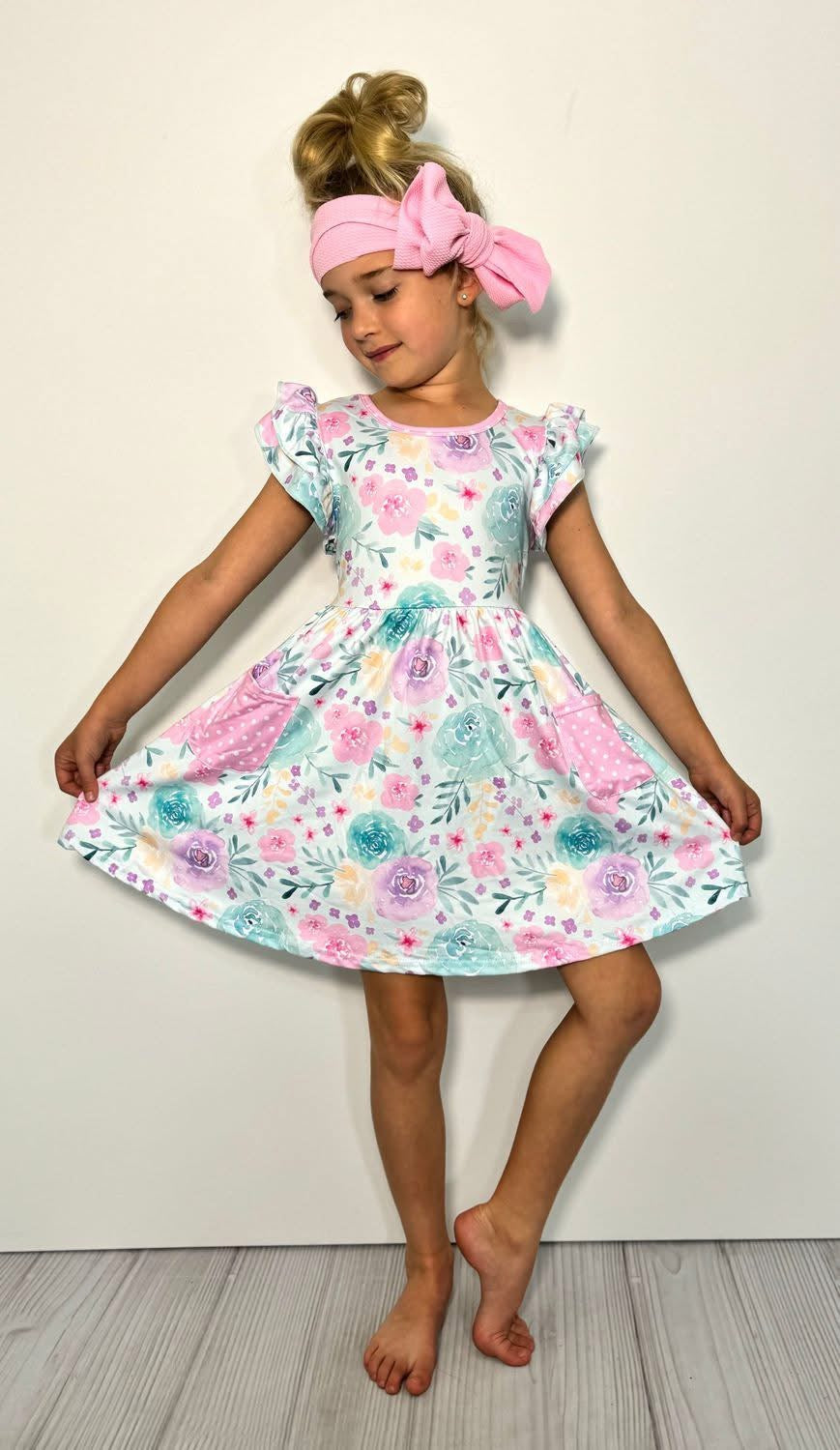 Delicate Floral Dress