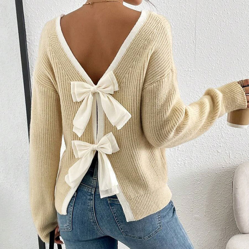 PREORDER: Dakotah Bow Sweater 10.13.25 osym