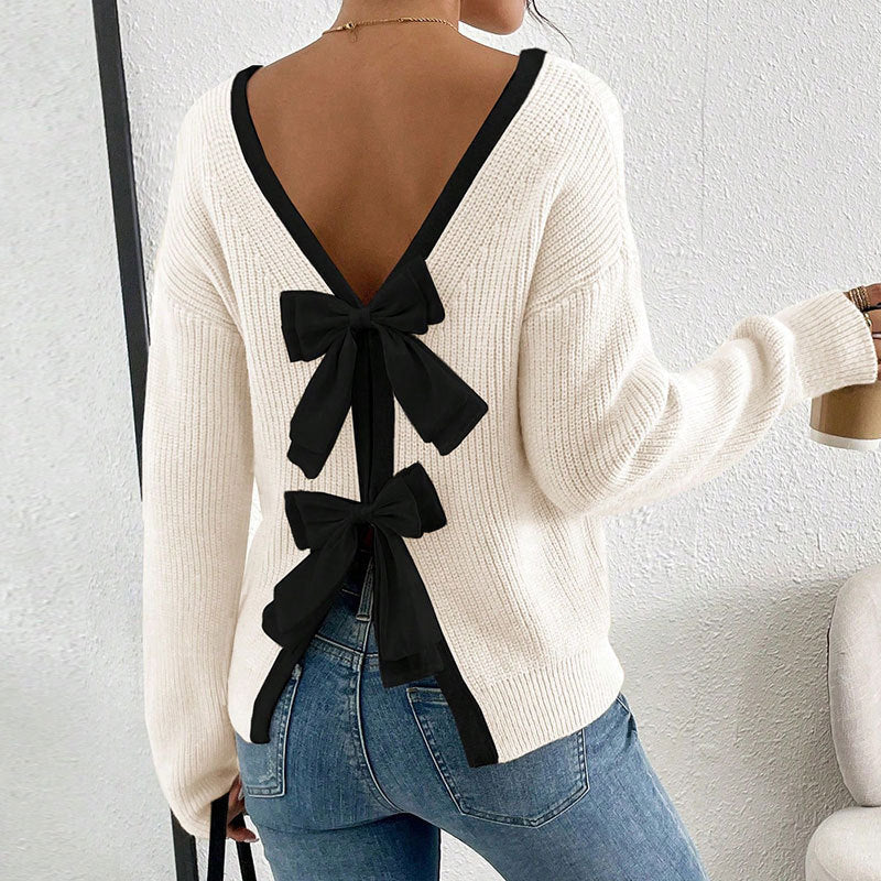PREORDER: Dakotah Bow Sweater 10.13.25 osym