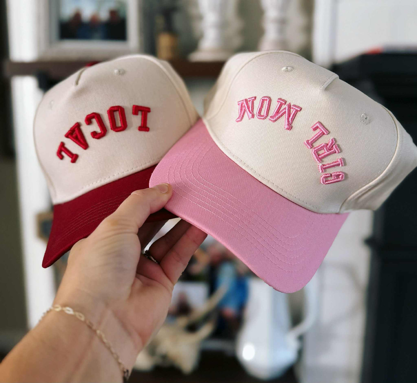 PREORDER: Upside down embroidered hat 10.13.25 osym