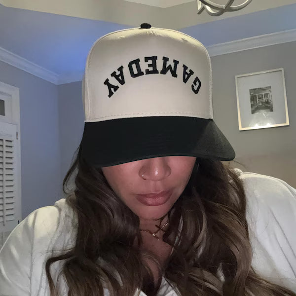 PREORDER: Upside down embroidered hat 10.13.25 osym