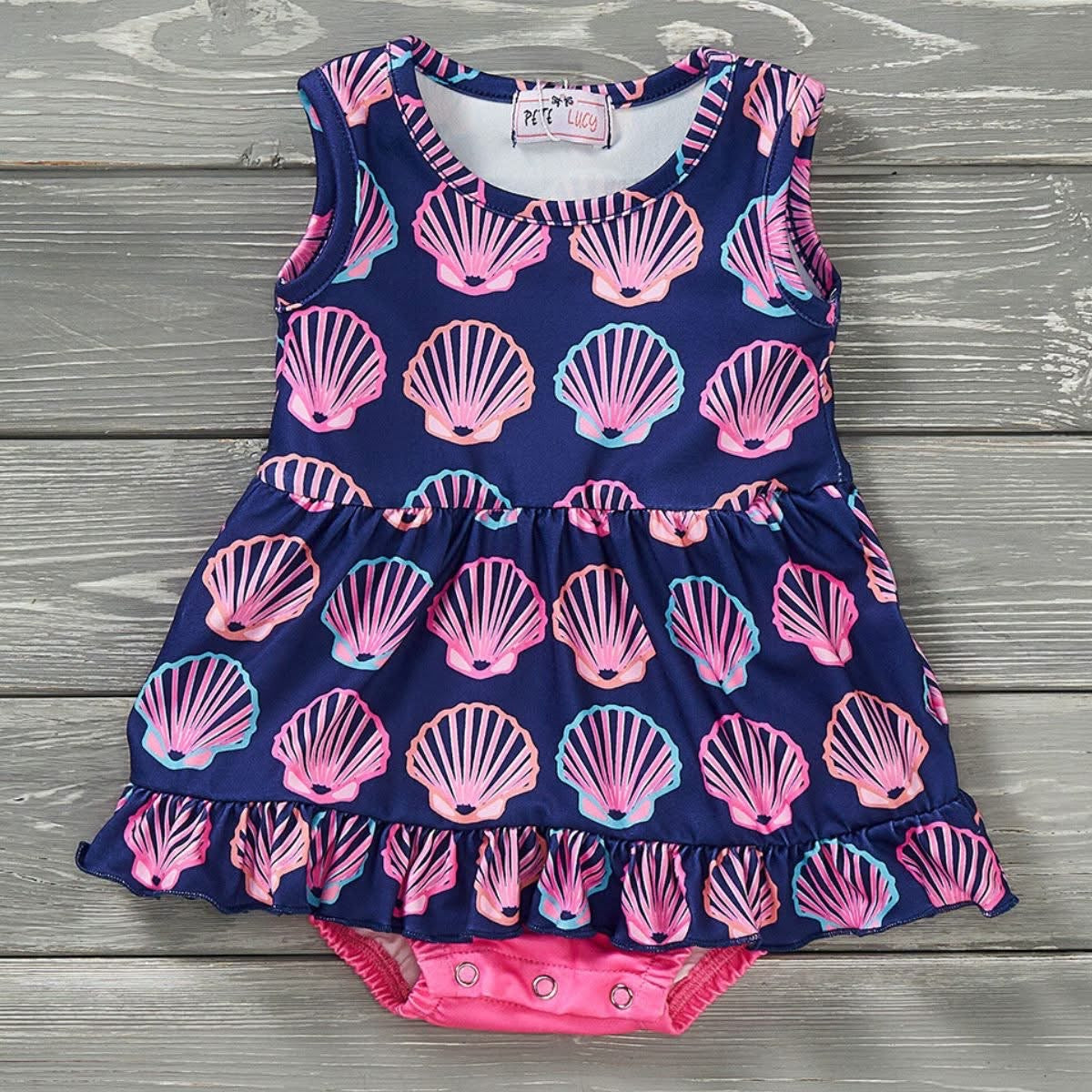 Seashell Infant Romper