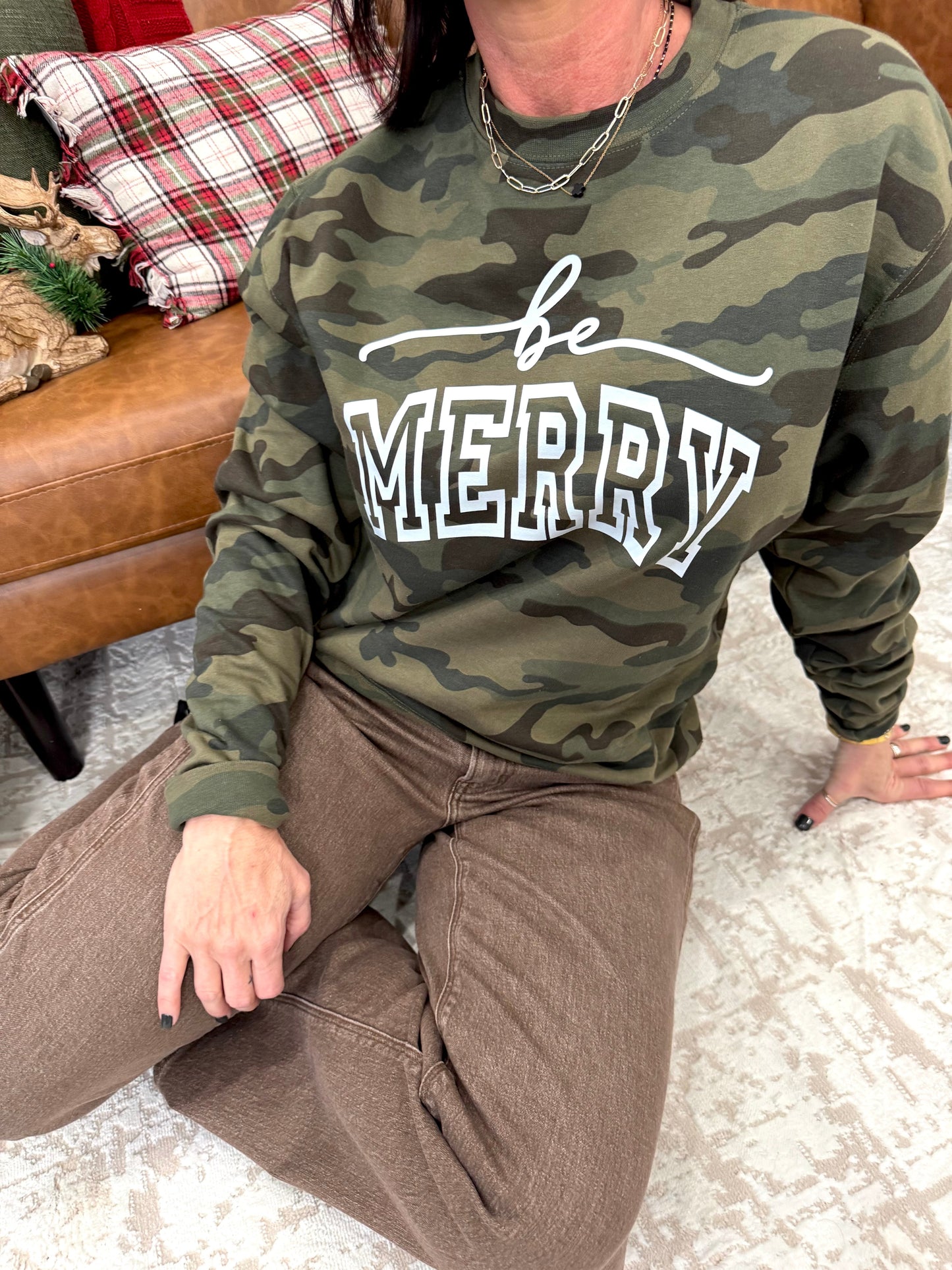 Camo Be Merry Sweatshirt