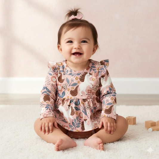 Meadow Magic Infant Romper