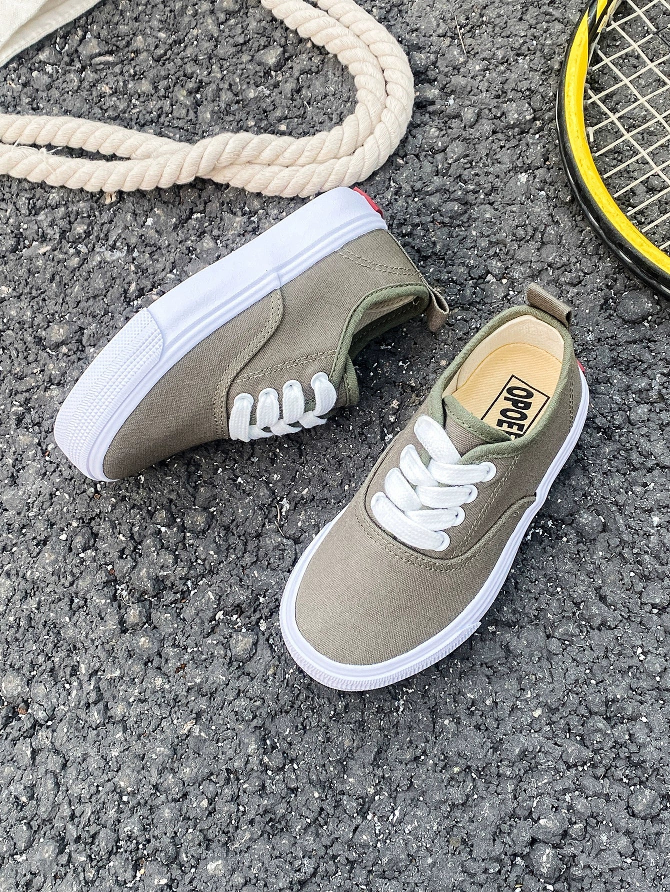 PREORDER: Kid's Canvas Lace-up Shoes (Sizes BK4 & BK4.5)  11.10.25