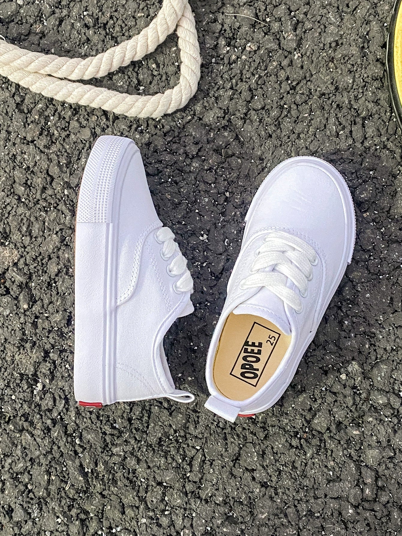 PREORDER: Kid's Canvas Lace-up Shoes (Sizes BK4 & BK4.5)  11.10.25