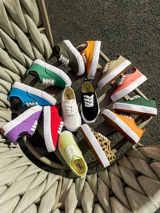 PREORDER: Kid's Canvas Lace-up Shoes (Sizes BK4 & BK4.5)  11.10.25