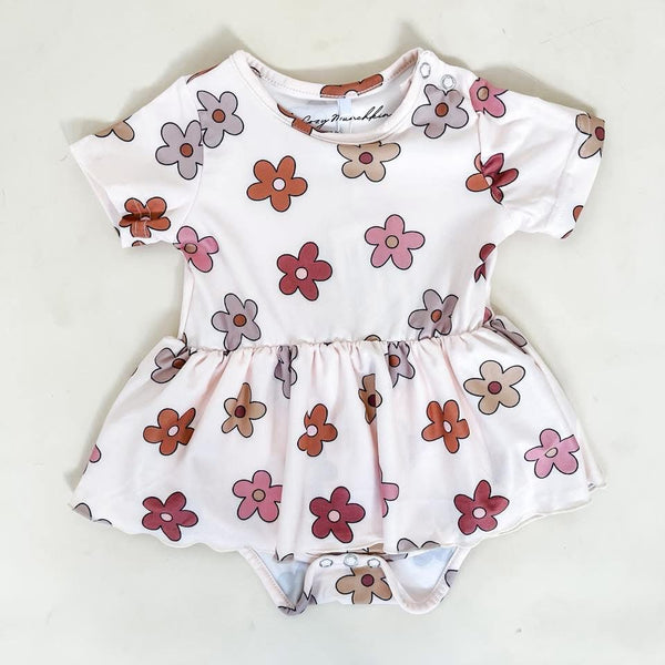 Sweet Sprout Peplum Romper