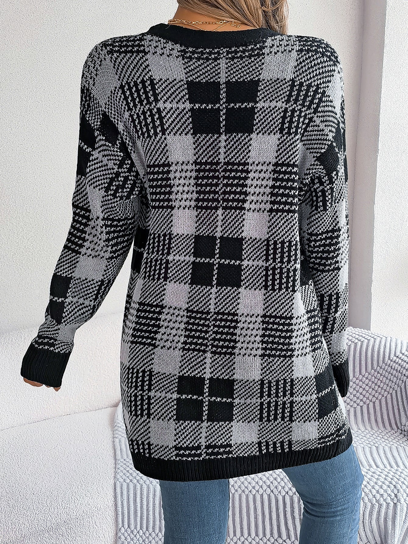 PREORDER: Shelby Plaid Cardi  11.10.25 osym