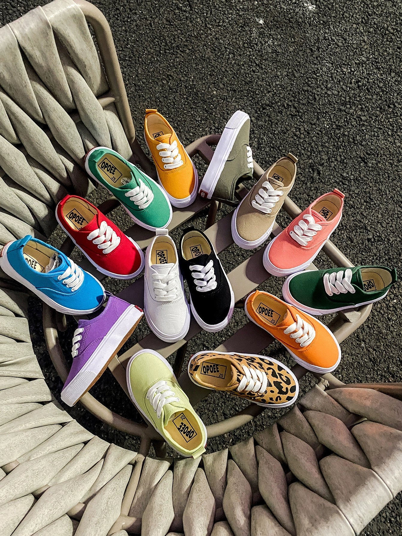 PREORDER: Kid's Canvas Lace-up Shoes (Sizes BK4 & BK4.5)  11.10.25