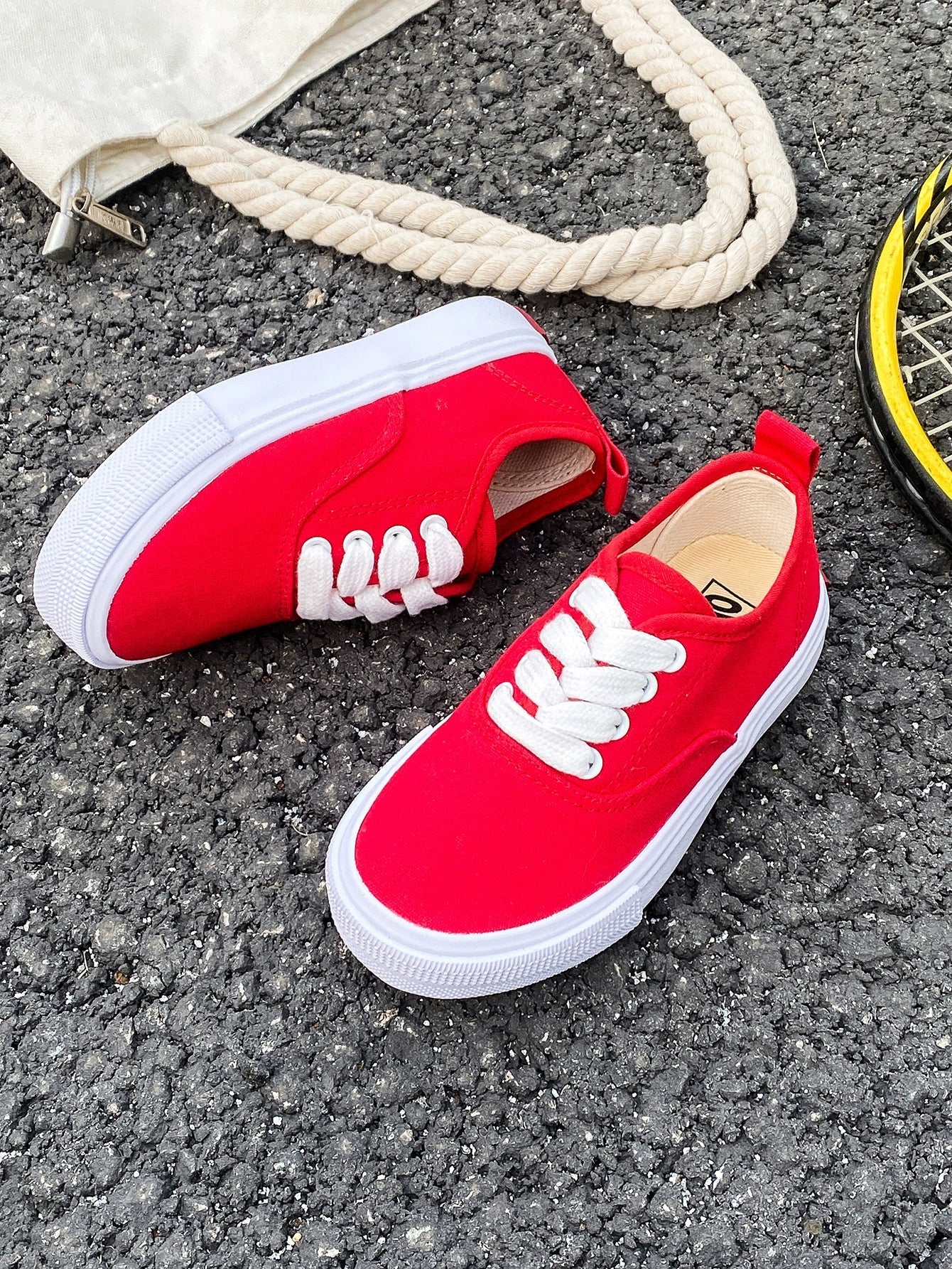 PREORDER: Kid's Canvas Lace-up Shoes (Sizes BK4 & BK4.5)  11.10.25