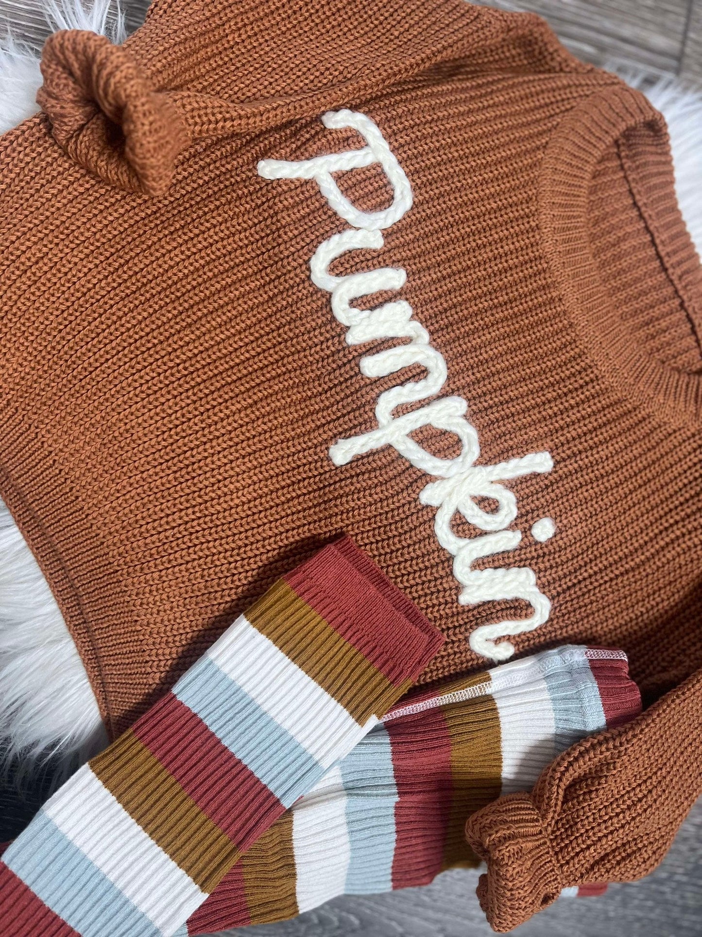 PREORDER: Custom Chunky Knit Oversized Sweater (blank or custom) 1.5.26 osym