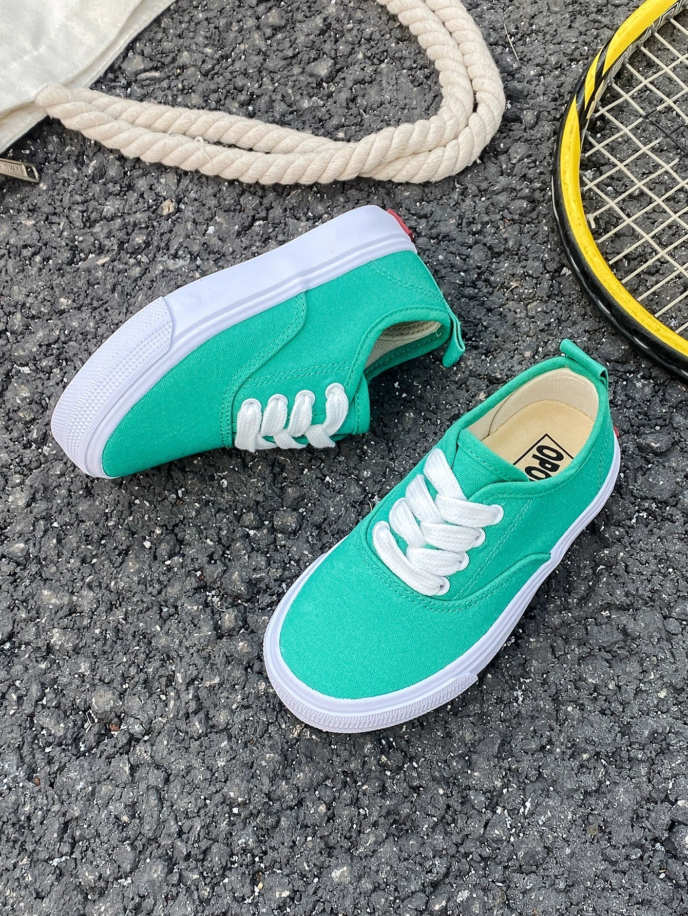 PREORDER: Kid's Canvas Lace-up Shoes (Sizes BK4 & BK4.5)  11.10.25