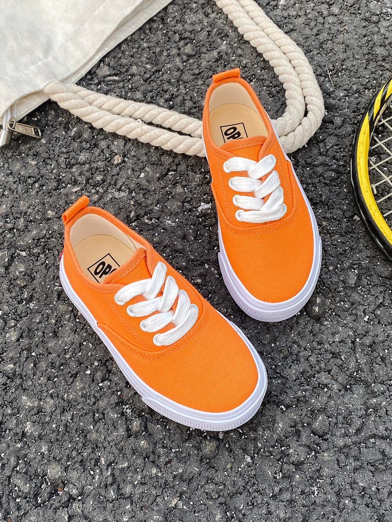 PREORDER: Kid's Canvas Lace-up Shoes (Sizes BK4 & BK4.5)  11.10.25