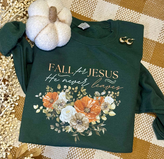Fall for Jesus Sweatshirt