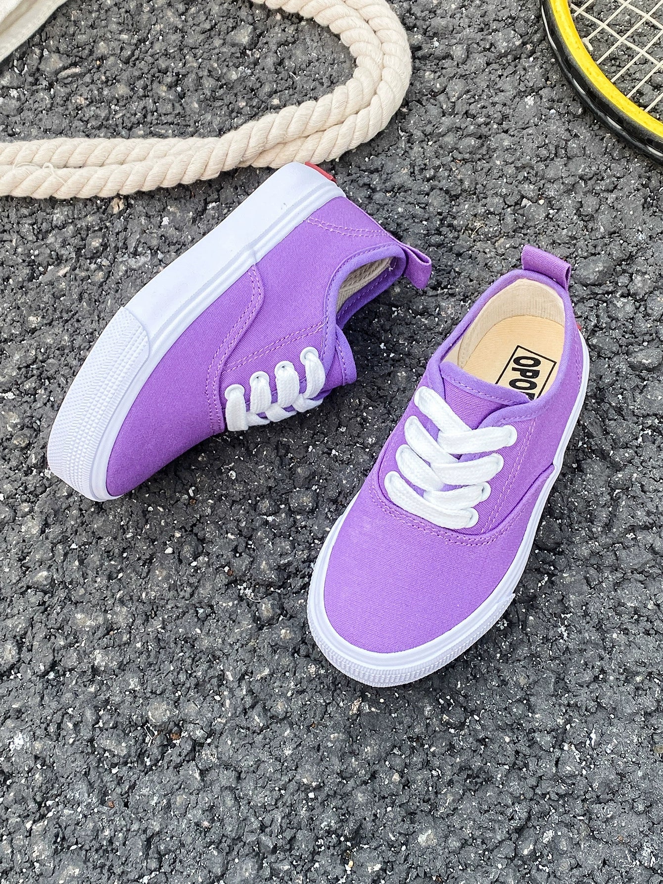 PREORDER: Kid's Canvas Lace-up Shoes (Sizes BK4 & BK4.5)  11.10.25