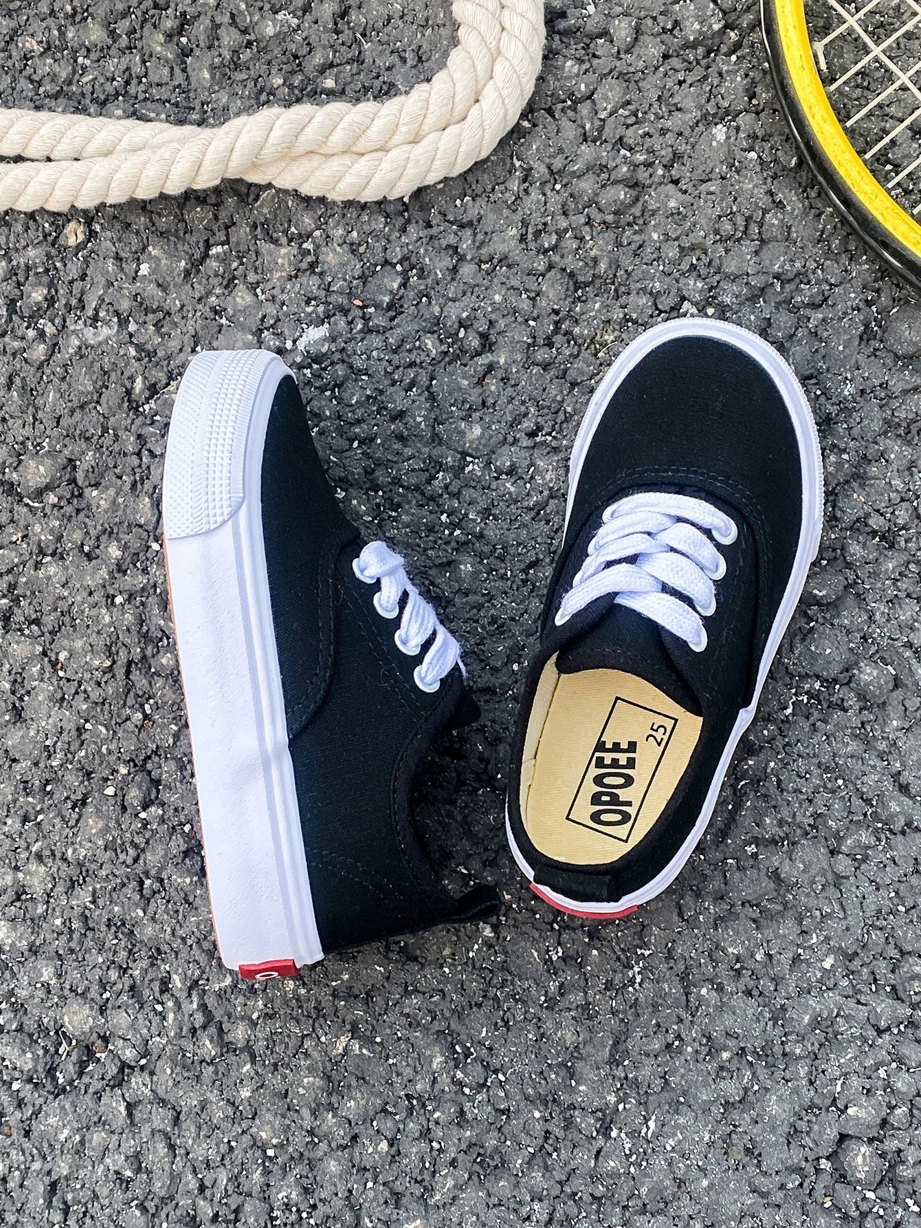 PREORDER: Kid's Canvas Lace-up Shoes (Sizes BK4 & BK4.5)  11.10.25