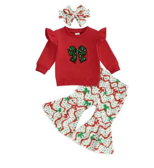 Coquette Ribbon Christmas Set