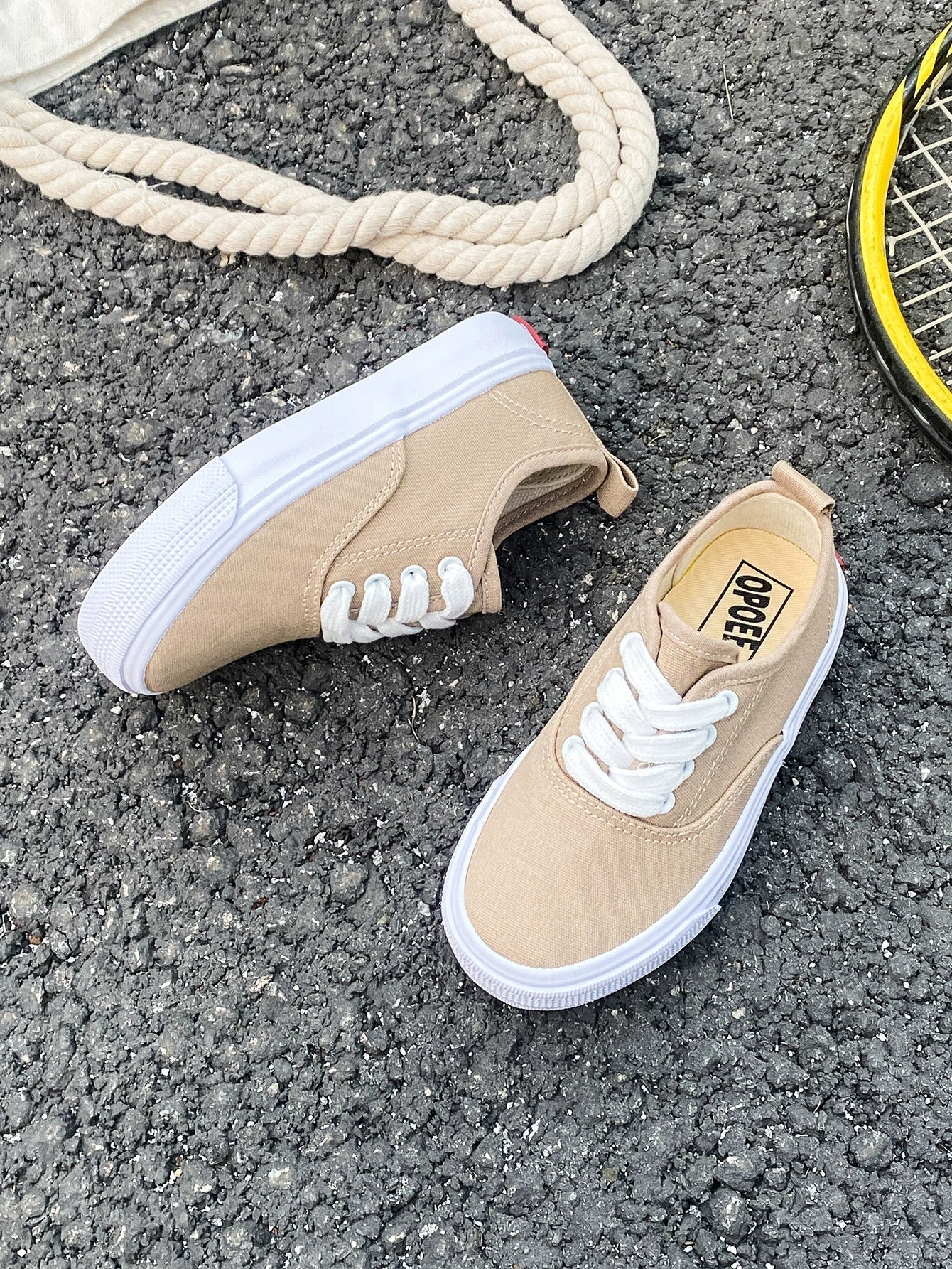 PREORDER: Kid's Canvas Lace-up Shoes (Sizes BK4 & BK4.5)  11.10.25