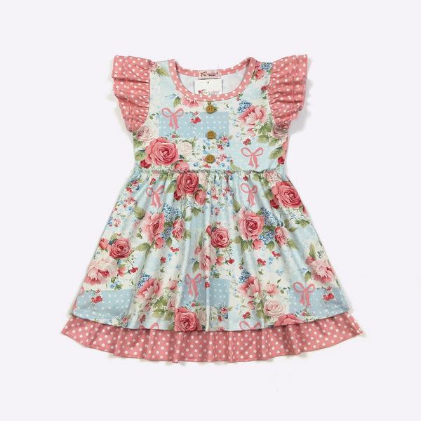 Rose Patch Dress