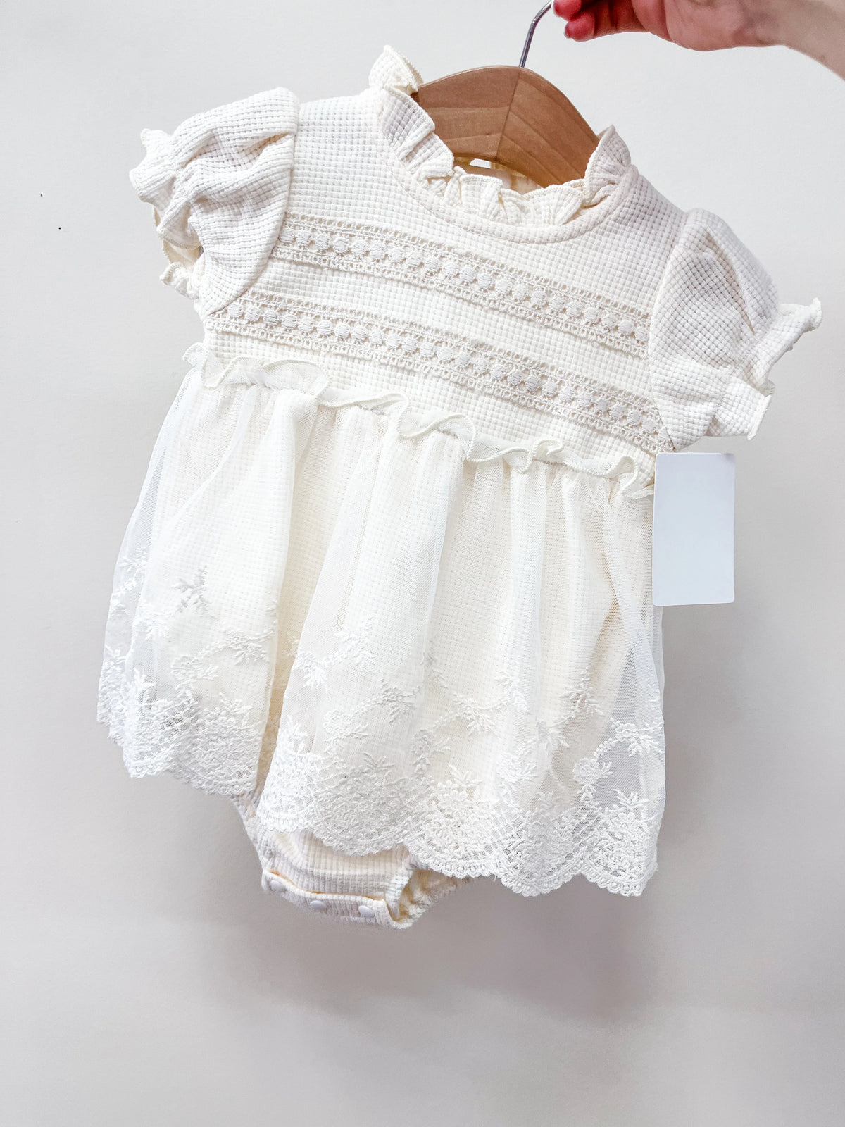 Lace Ivory Romper