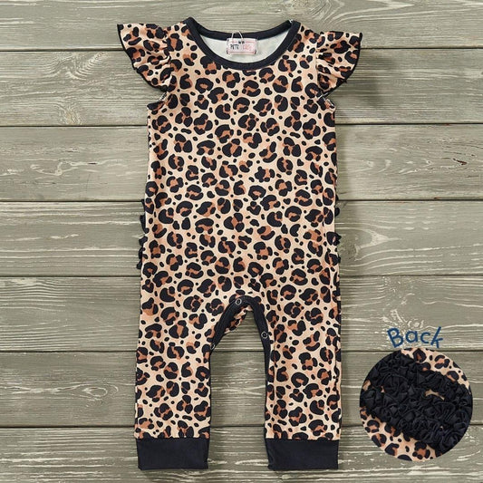 Tiffany Leopard Infant Romper