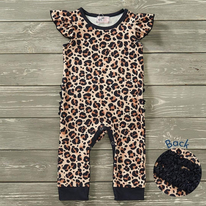 Tiffany Leopard Infant Romper