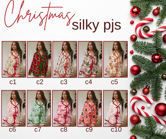 PREORDER: Christmas Silky Pjs  11.10.25 OSYM
