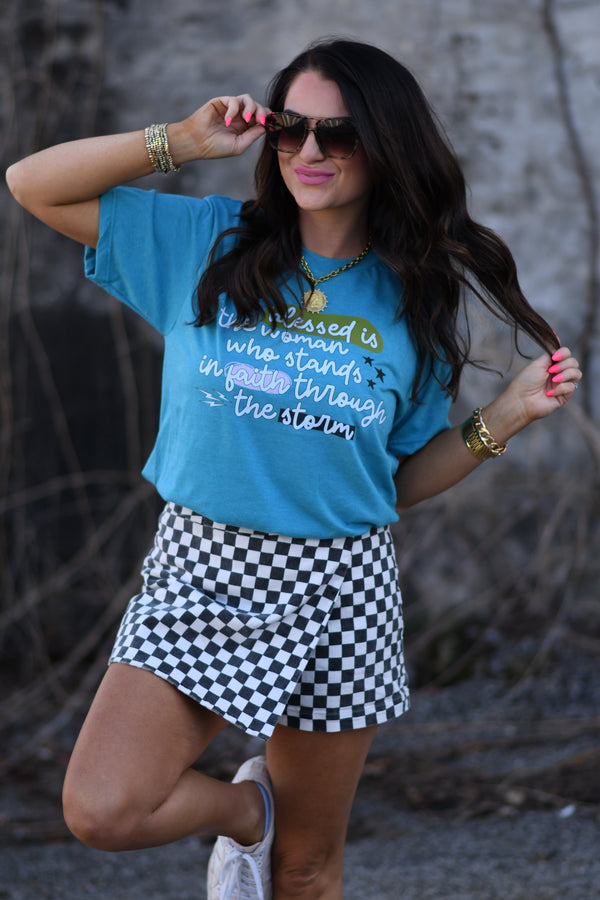 Blessed Is The Woman Who Stands In Faith Through The Storm