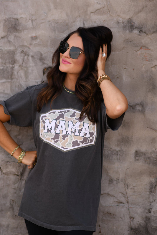 Mama Camo Shape Tee / Long Sleeve