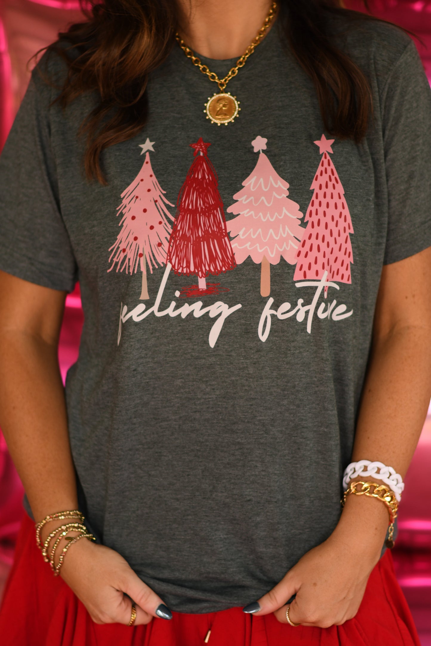 Feeling Festive Trees Tee