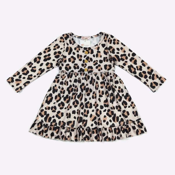 Leopard Long Sleeve Dress