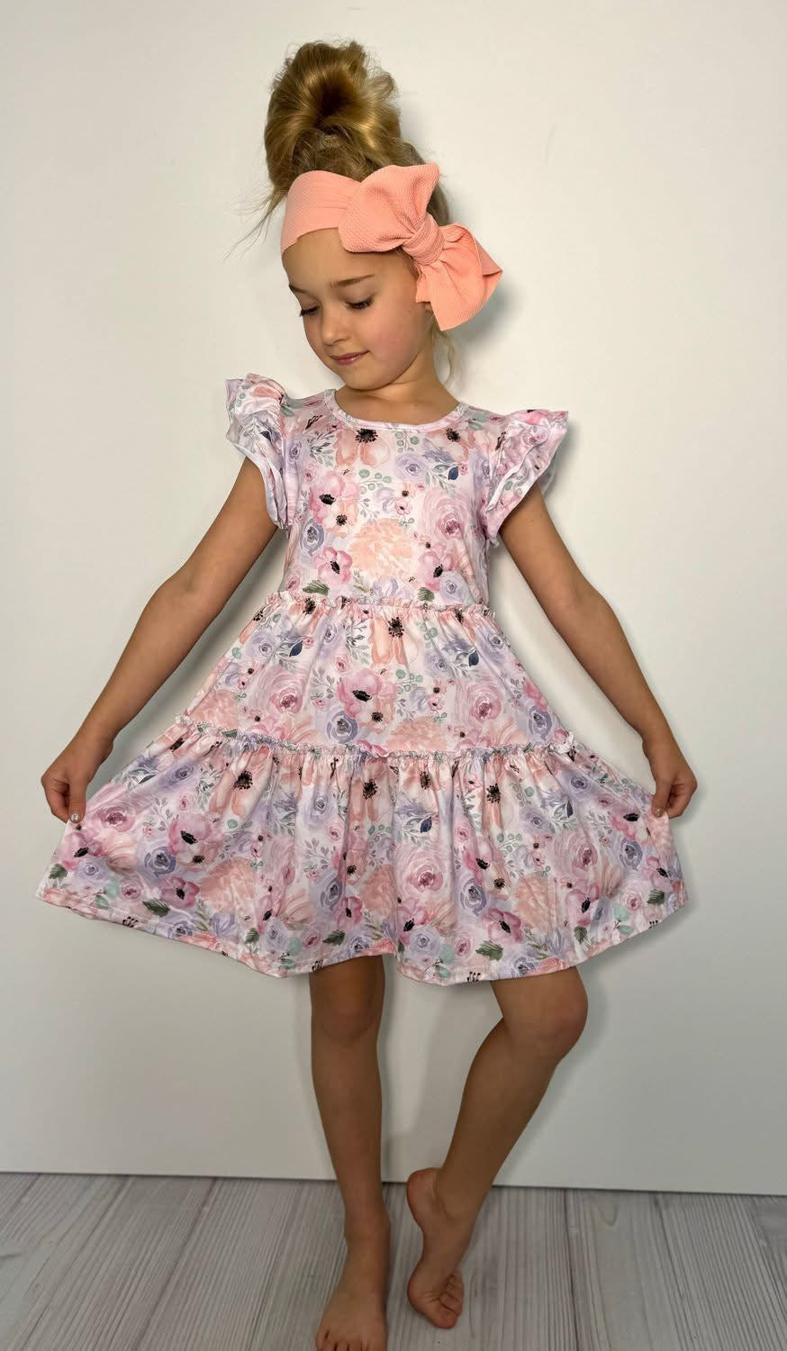 Flower Canvas Dress
