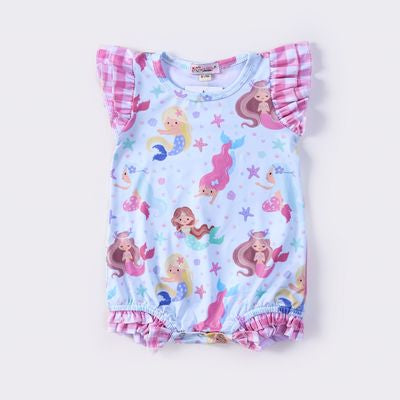 Pearl Mermaid Infant Romper