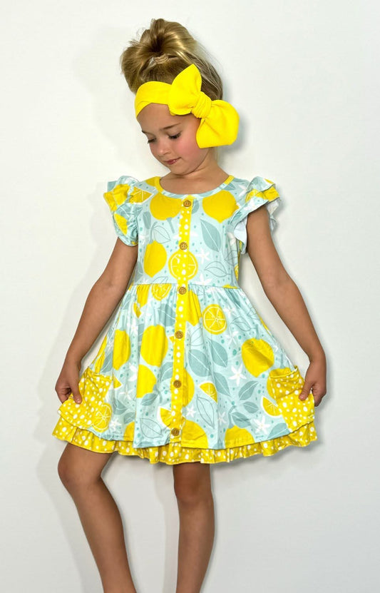 Lemon Blossoms Dress