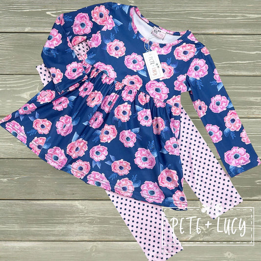 Neon Garden Pant Set