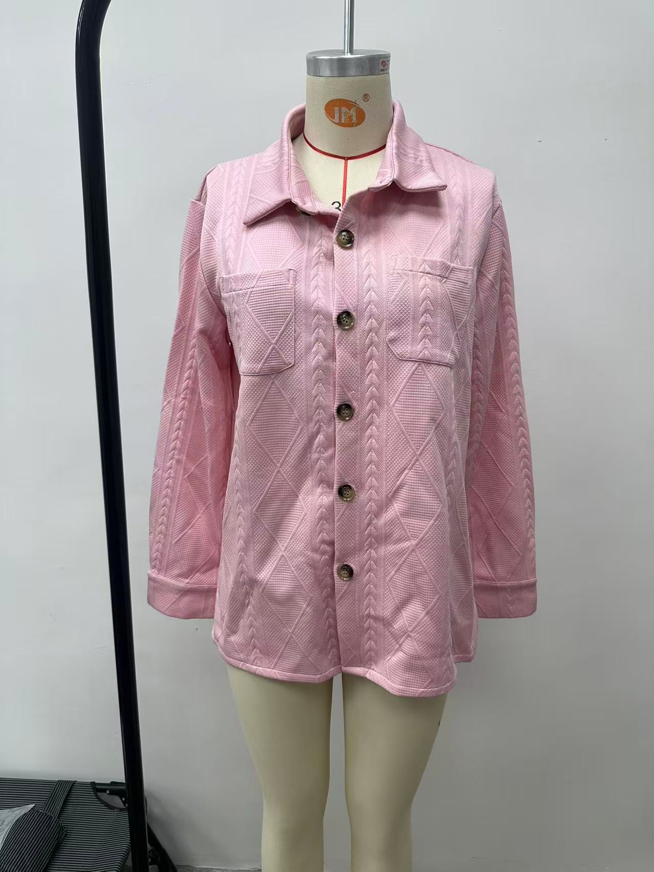 PREORDER: Skyla textured button down 11.10.25