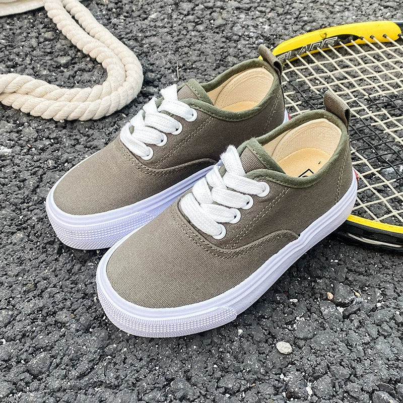 PREORDER: Kid's Canvas Lace-up Shoes (Sizes BK4 & BK4.5)  11.10.25