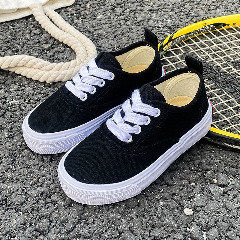 PREORDER: Kid's Canvas Lace-up Shoes (Sizes BK4 & BK4.5)  11.10.25