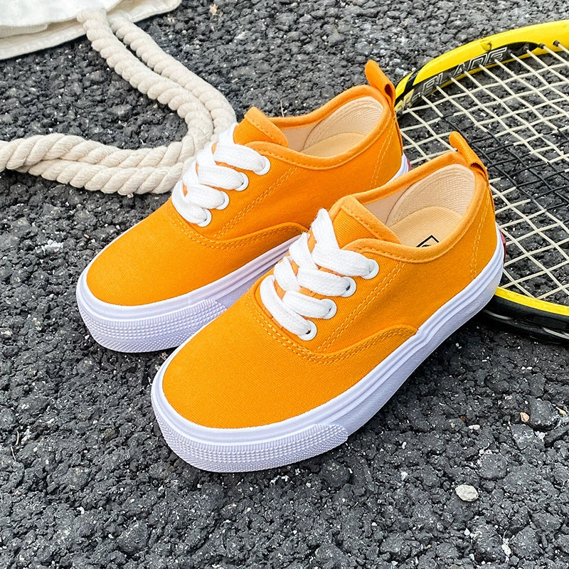 PREORDER: Kid's Canvas Lace-up Shoes (Sizes BK4 & BK4.5)  11.10.25