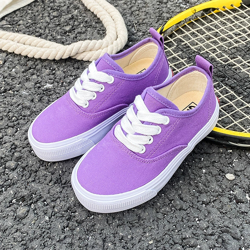 PREORDER: Kid's Canvas Lace-up Shoes (Sizes BK4 & BK4.5)  11.10.25