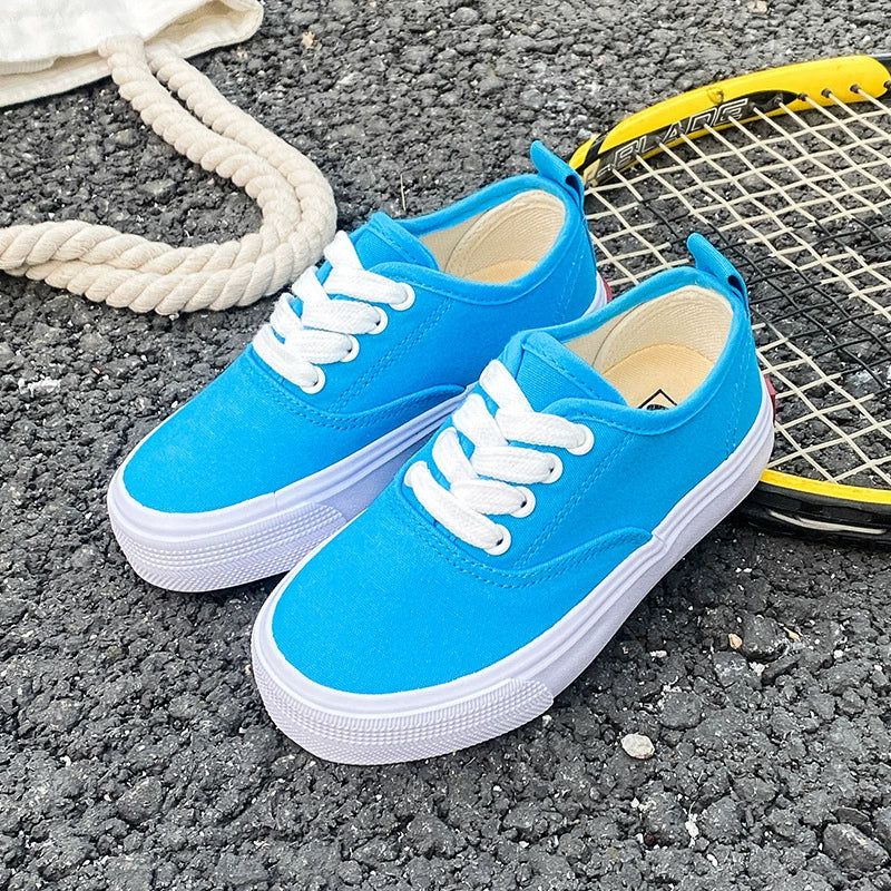 PREORDER: Kid's Canvas Lace-up Shoes (Sizes BK4 & BK4.5)  11.10.25