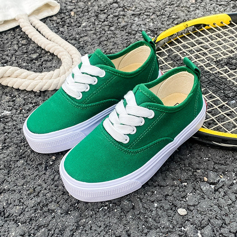 PREORDER: Kid's Canvas Lace-up Shoes (Sizes BK4 & BK4.5)  11.10.25