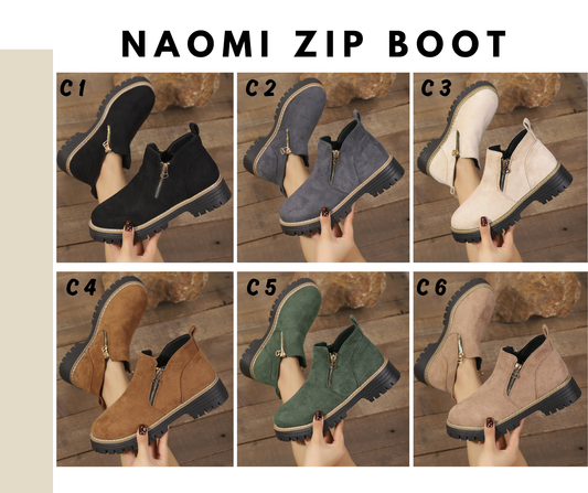 PREORDER: Naomi Zip Boot 11.10.25