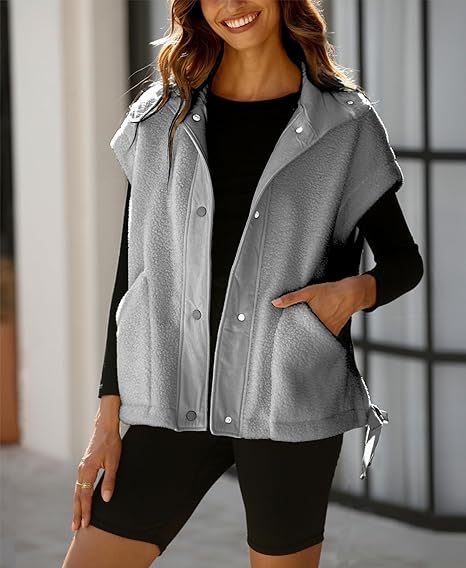 PREORDER: RERUN; Wrenlee Fleece Vest 10.13.25 osym