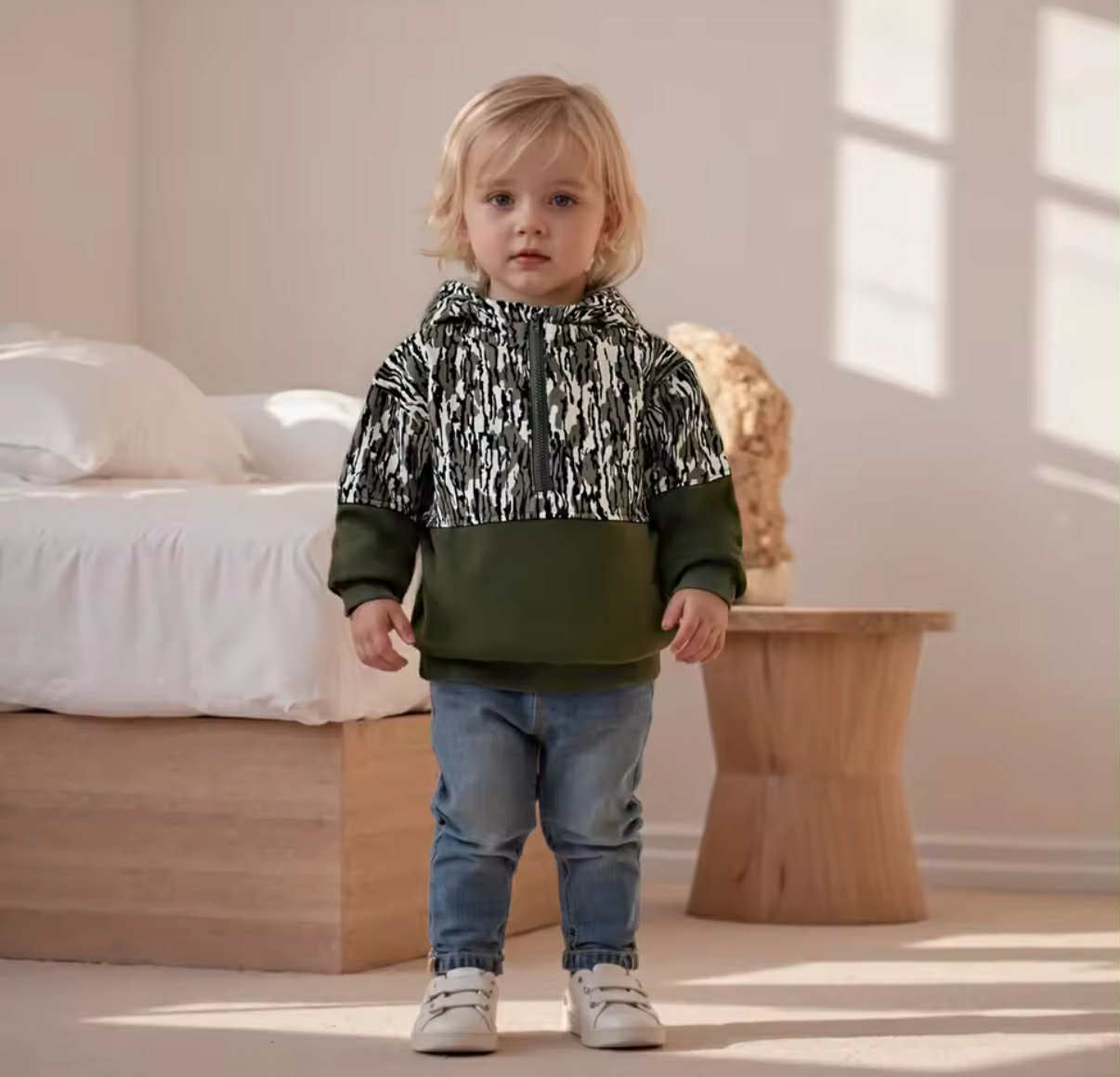 PREORDER: Rerun: Kids Camo Jacket 11.10.25 OSYM