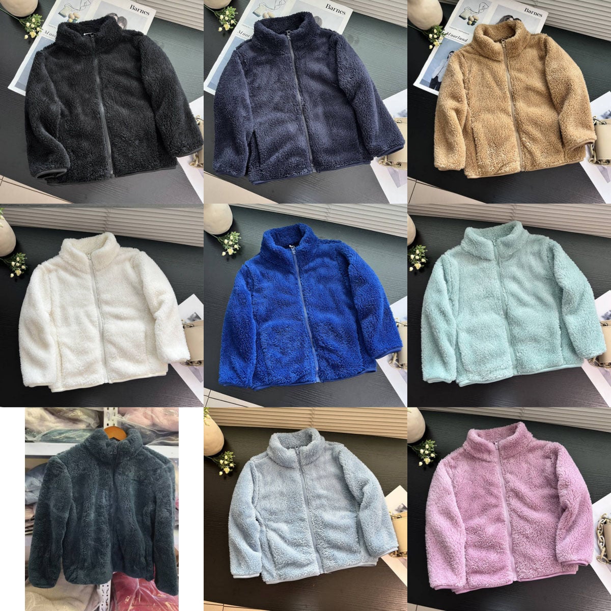 PREORDER: Kid Fuzzy zip up fleece 11.10.25